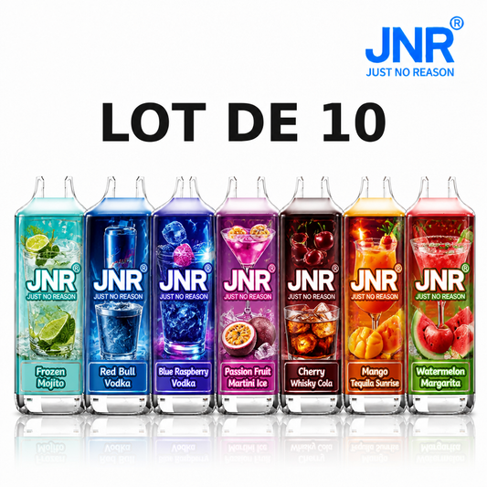 Pack 10 × JNR Cocktails 18K
