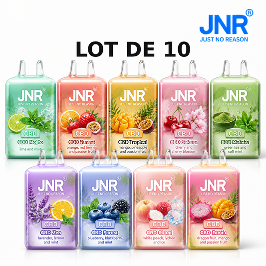 Pack 10 × JNR CBD 18K